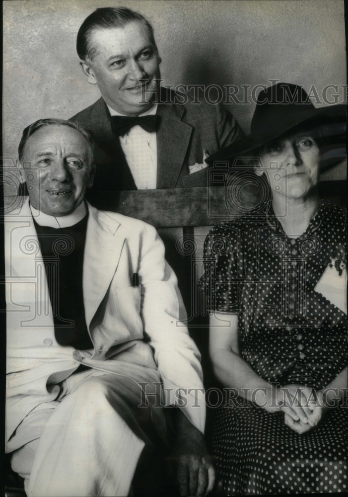 1938 Press Photo Pastor Who Married Windsor - RRU20445 - Historic Images