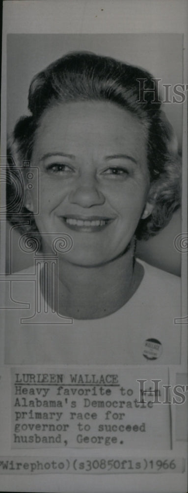 1966 Lurleen Wallace/G Wallace/Governor/Ala-Historic Images