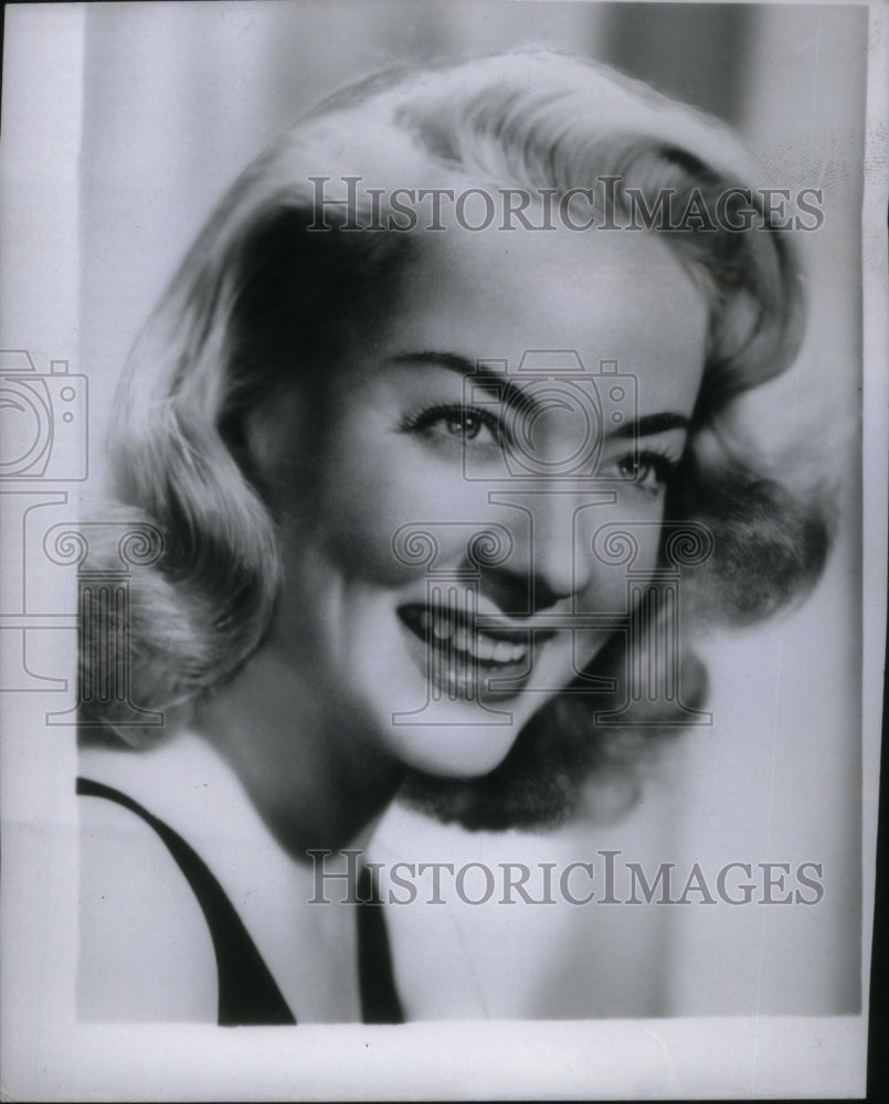 1955 Press Photo Audrey Totter/Actress/Radio/MGM Studio - Historic Images