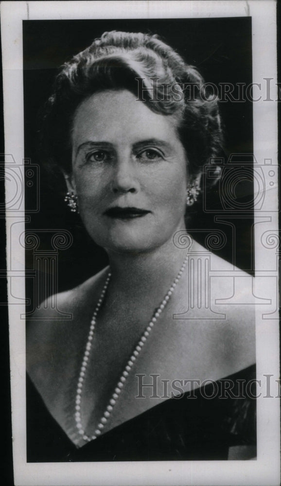 1957, Mrs. Clara Van Schaack Professor - RRU20807 - Historic Images