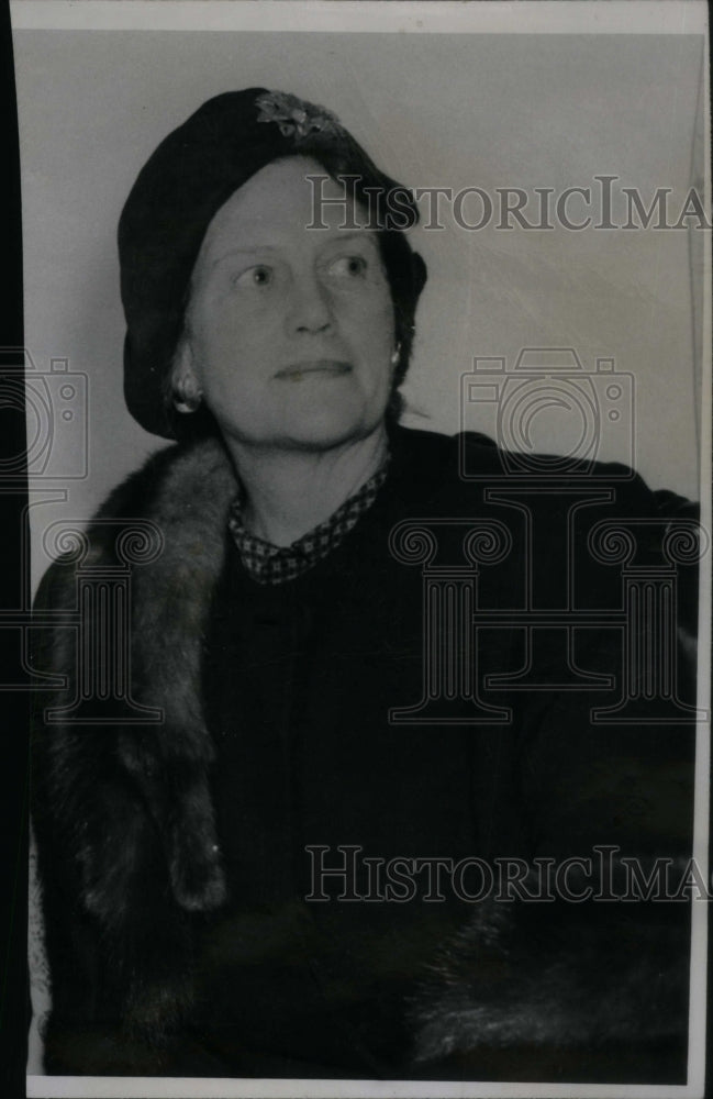 1950 Press Photo Mrs. Henry C. Van Schaack - Historic Images