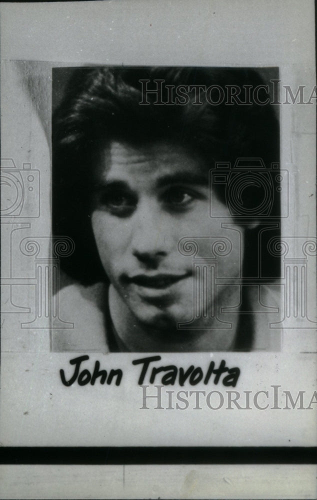 1981, John Travolta actor singer dancer - RRU20855 - Historic Images