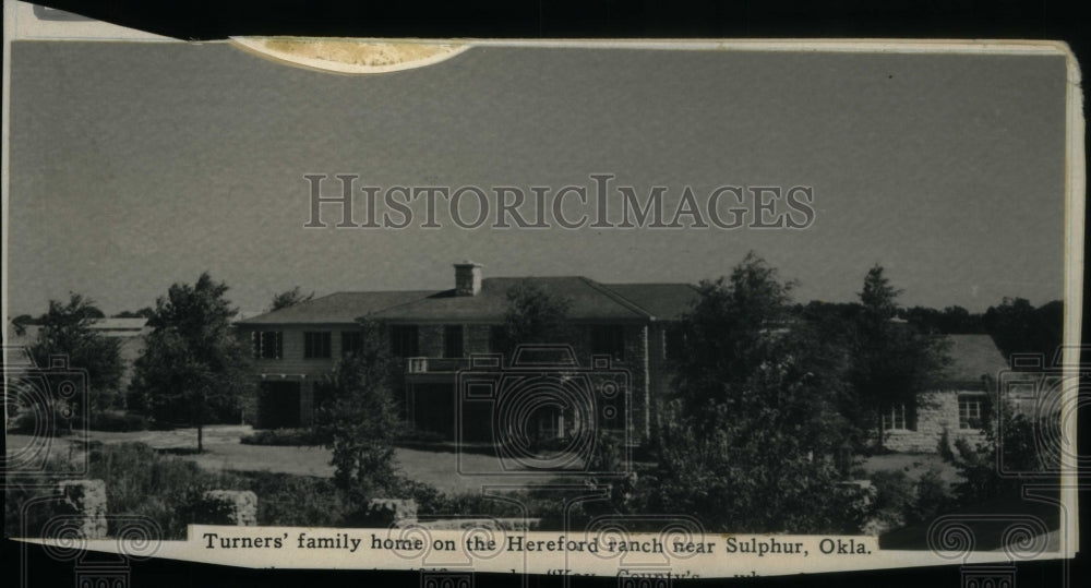 1947 Gov. Roy J. Turner Oklahoma Home - Historic Images