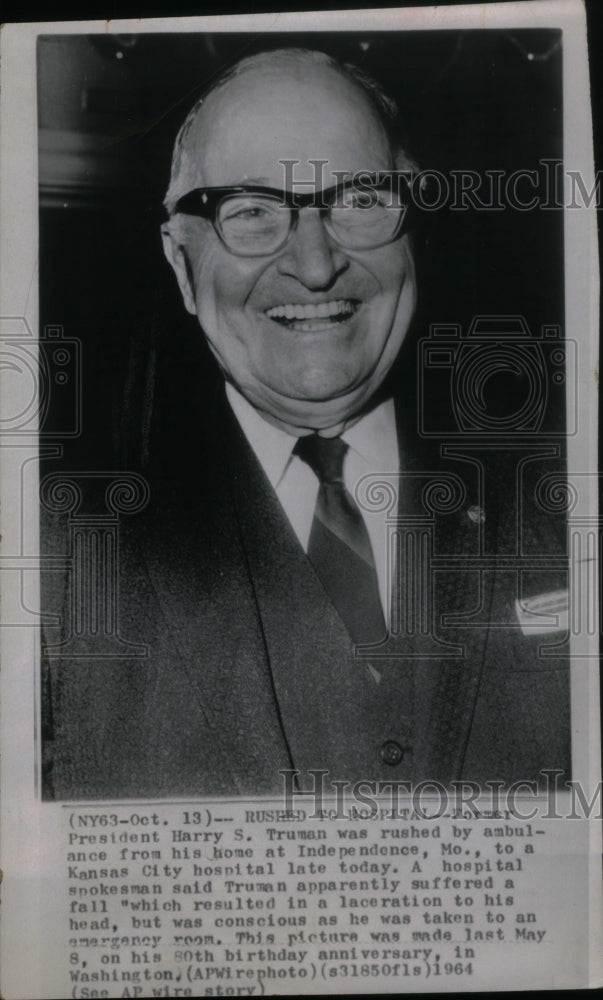 1964 Harry S. Truman President USA - Historic Images