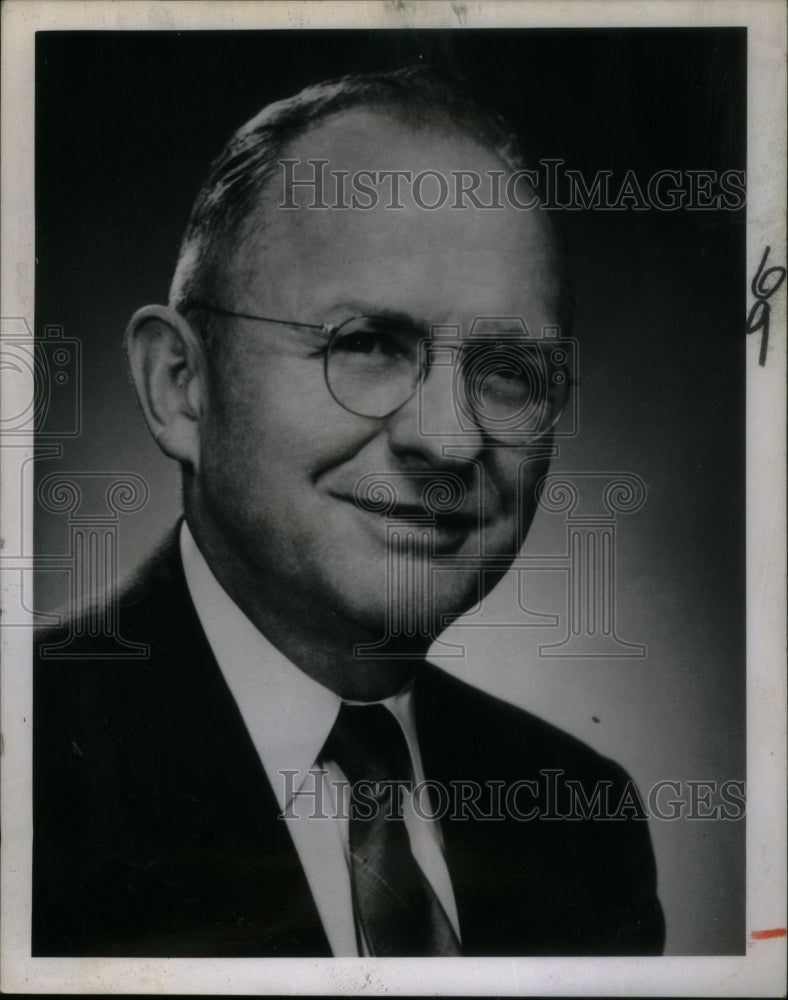 1961, Aksel Nielson Philanthropist Chairman - RRU21571 - Historic Images