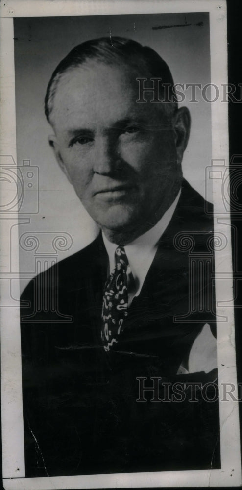 1947, Closeup caption of Edward D. Nicholson - RRU21643 - Historic Images