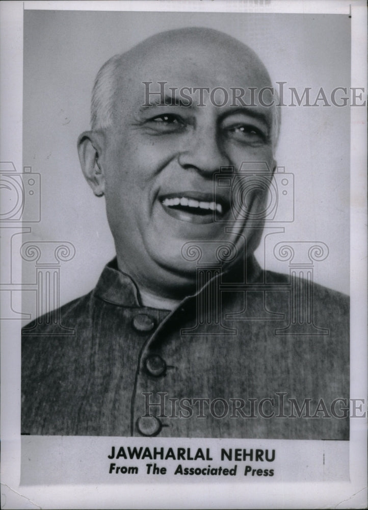1960 Jawaharlal Nehru Indian Statesman - Historic Images