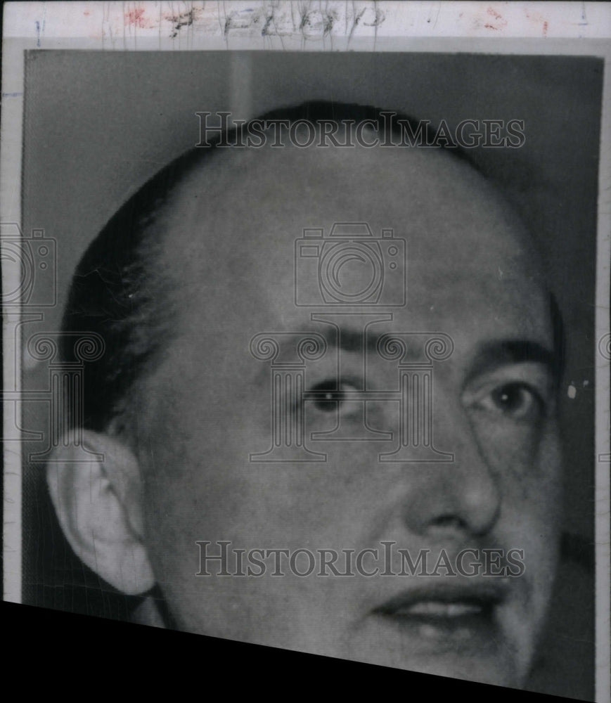 1958 Press Photo Peter Thorneycroft British Politician - Historic Images