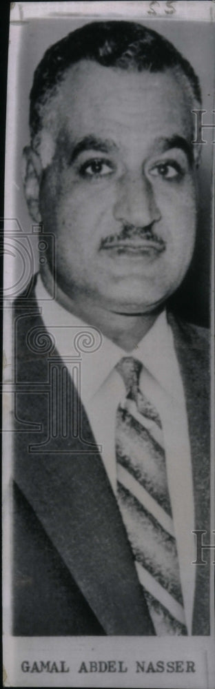 1962, Gamal Abdel Nasser President Egypt - RRU22011 - Historic Images