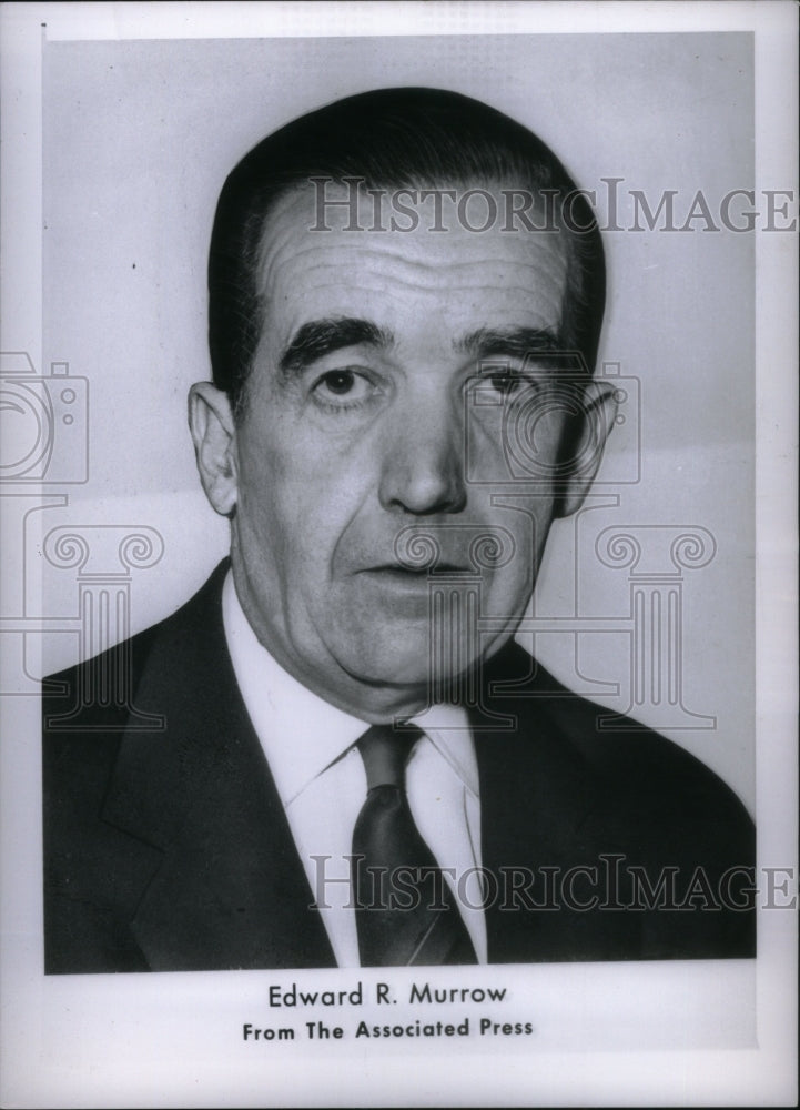 1962 Edward R. Murrow Broadcast Journalist - Historic Images