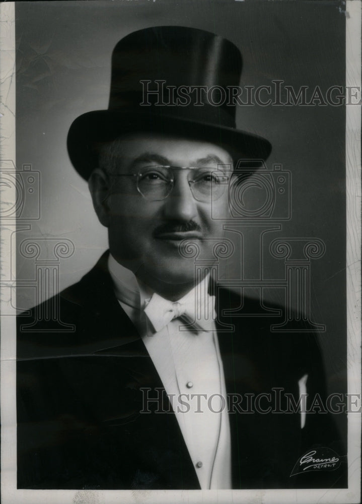 1949 Henry M Rottman Worshipful Master FDAM - Historic Images