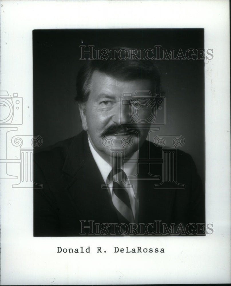 1980 Press Photo Donald R DeLaRossa Auto Executive Face - RRU22567 - Historic Images