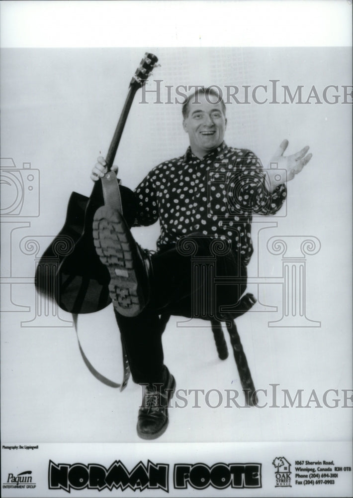 1996 Press Photo Norman Foote Meadow Brook Theater Star - RRU22753 - Historic Images