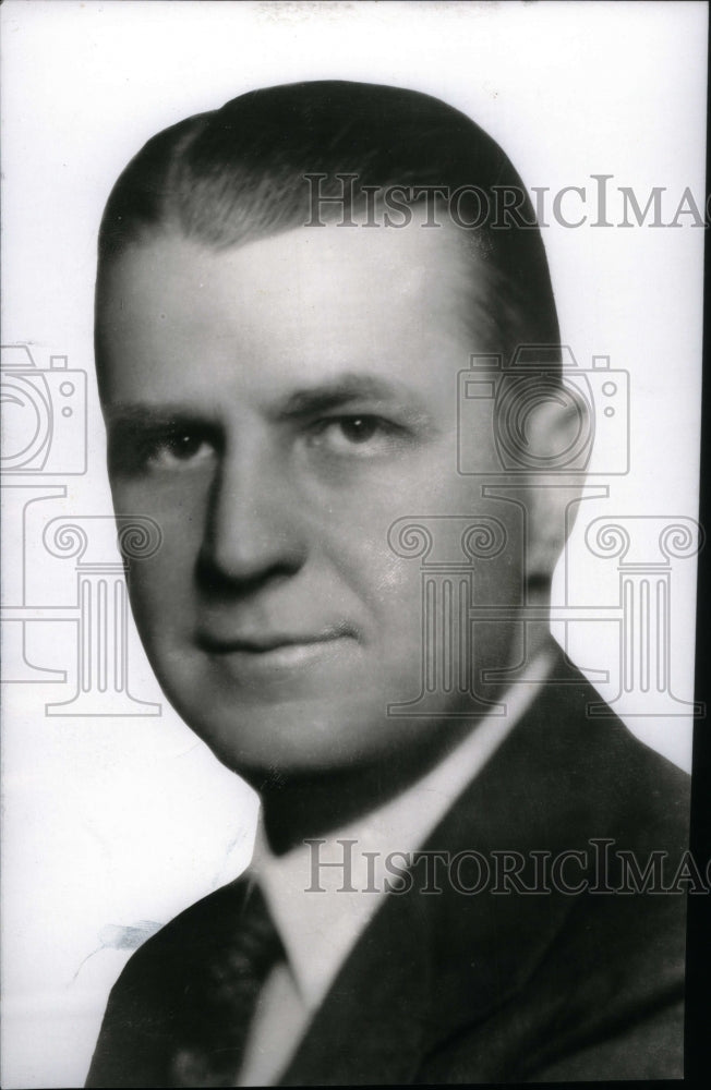 1939 Byran C Foy President Detroit Society - Historic Images