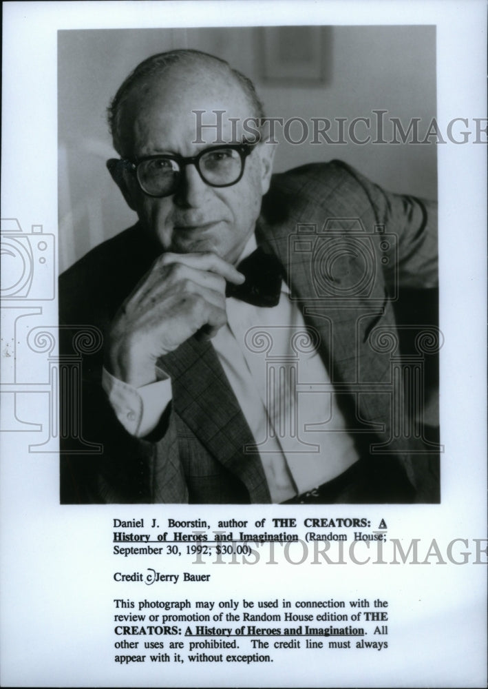 1992, Daniel J. Boorstin - RRU22867 - Historic Images