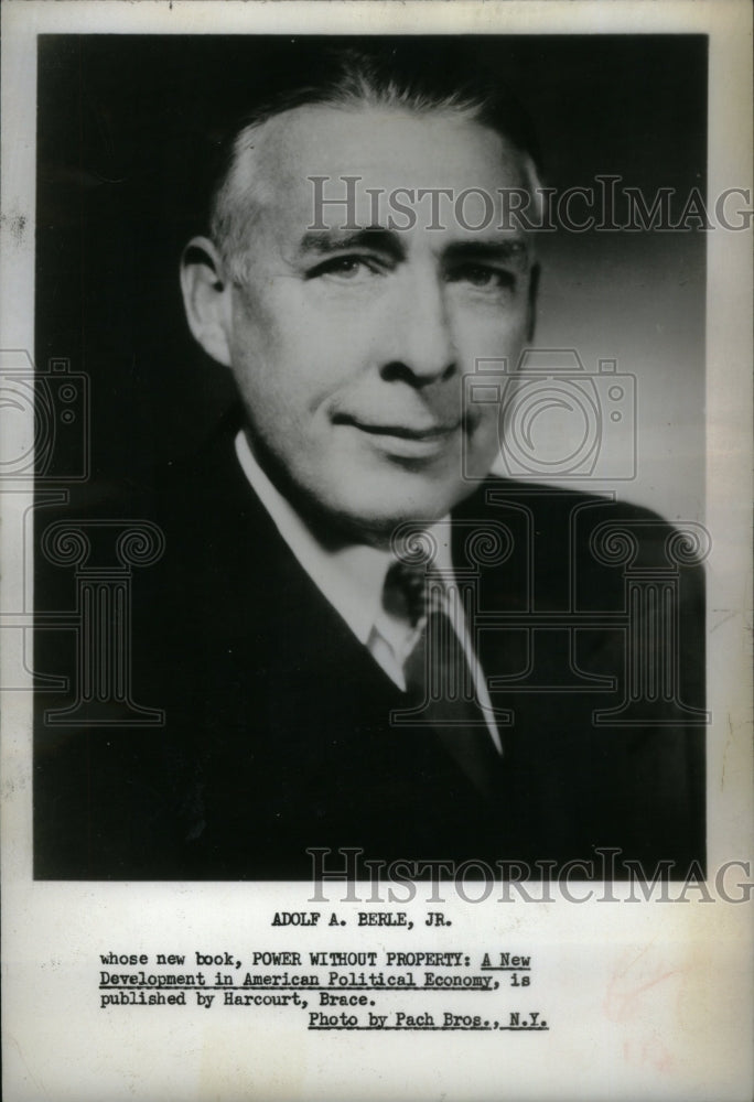 1959 Adolf A Berle Lawyer Educator Author - Historic Images