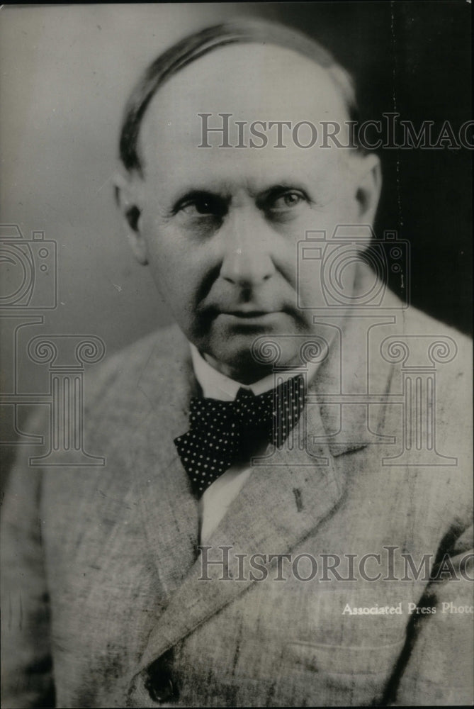 1929 Press Photo Thaddeus Horatius Caraway politician - RRU23389 - Historic Images