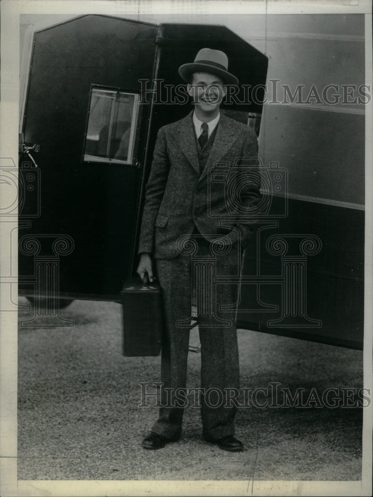 Press Photo California Allen Hoover Presidential Nomine - Historic Images