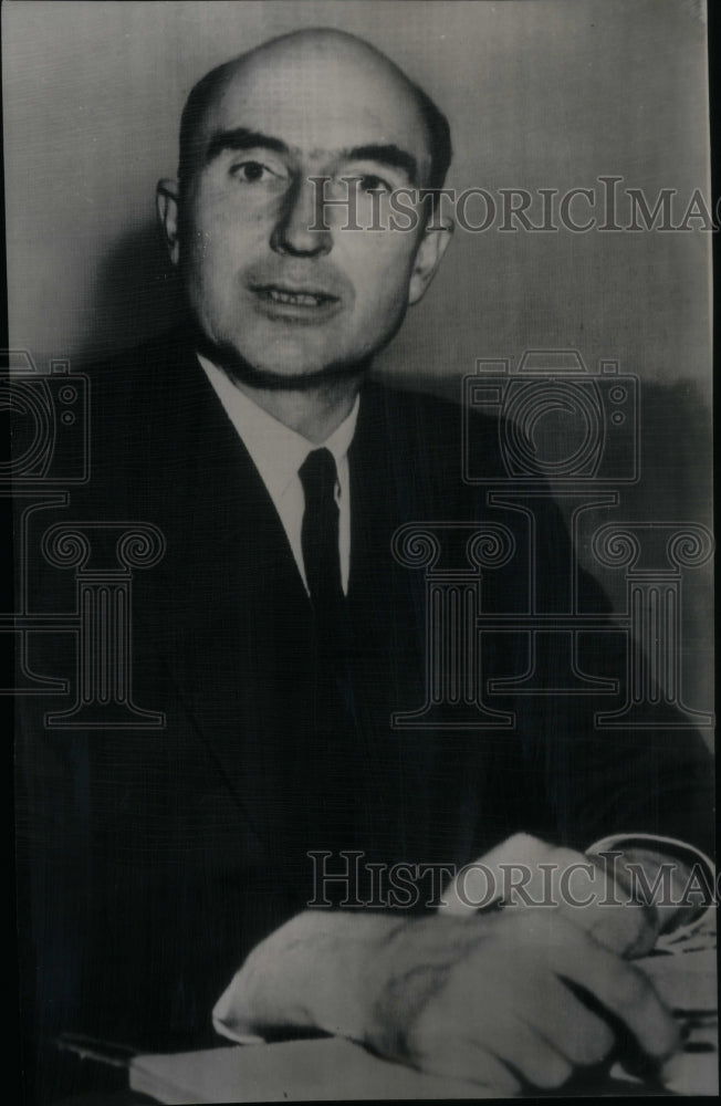 1952 Press Photo Roger Makins Britain Ambassador to US - Historic Images