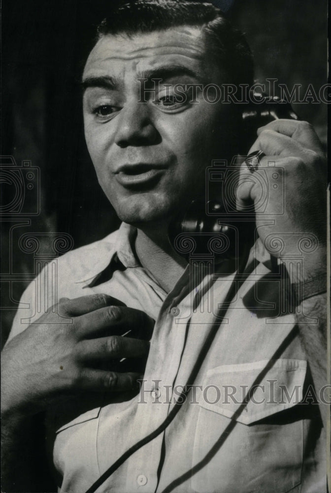 1955 Press Photo Ernest Borgnine Film Stage Actor US - RRU23751 - Historic Images