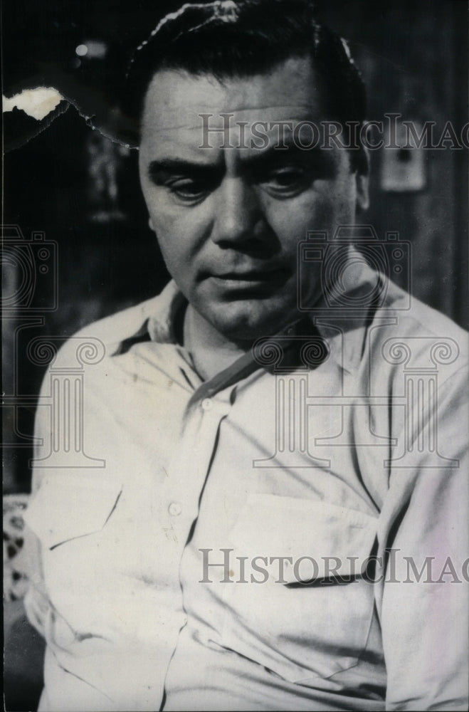 1955 Press Photo Ernest Borgnine American Actor Emmy - Historic Images