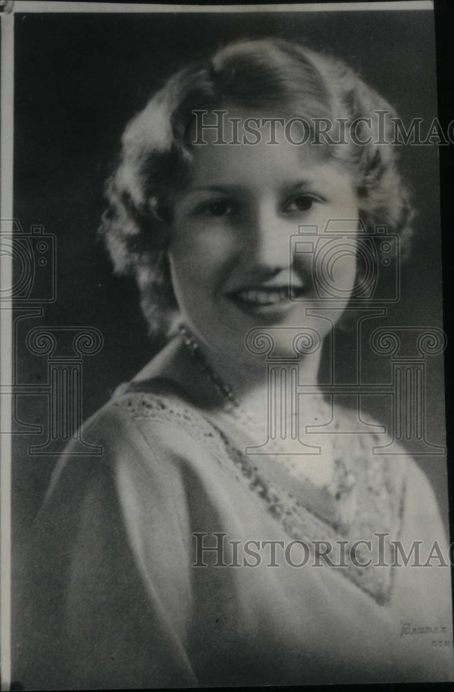 1934 Press Photo Betty Finch Denver Musician - RRU23799 - Historic Images