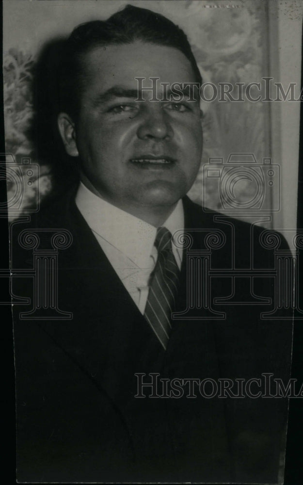 1940 Press Photo William McGlone Denver attorney Utah - Historic Images