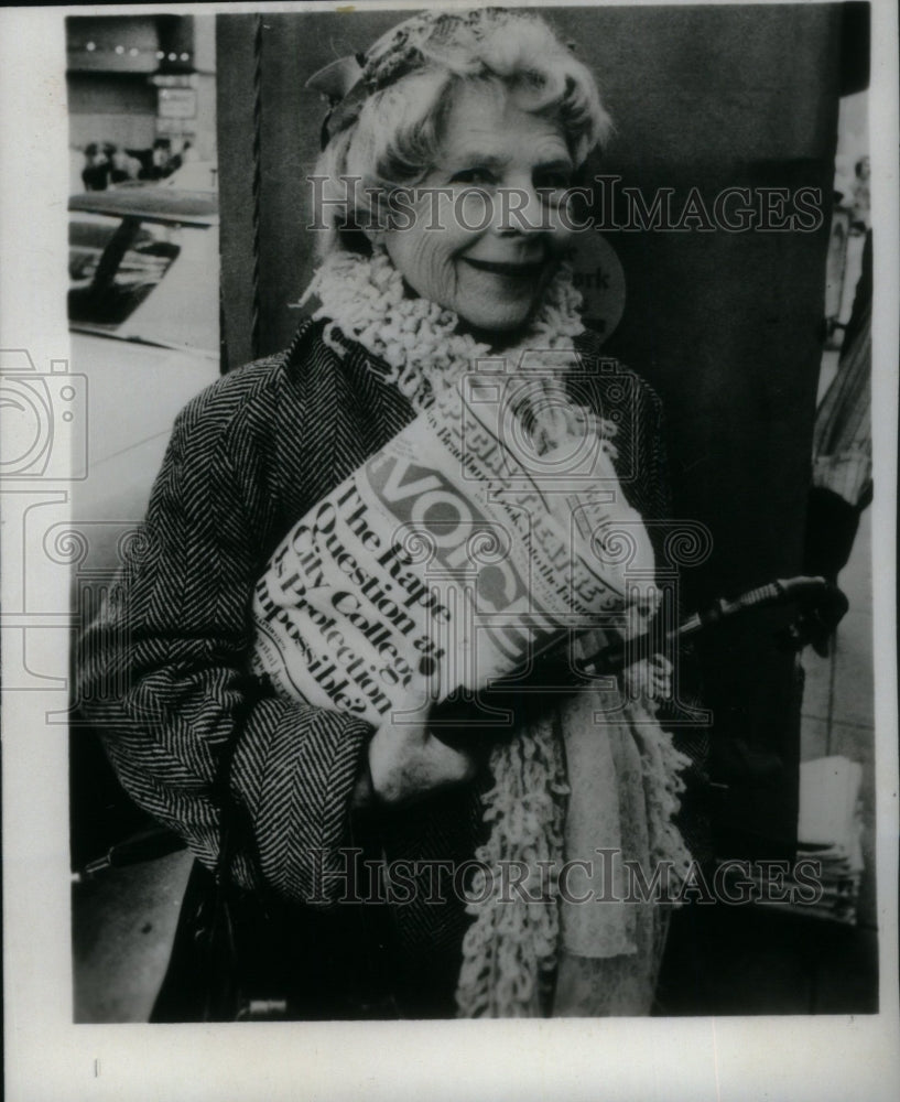 1970, Ruth Gordon Jones American Actress - RRU24615 - Historic Images