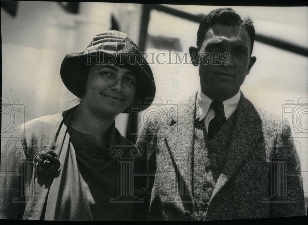 1929 Press Photo Shelton Glueck Harvard Law School - Historic Images