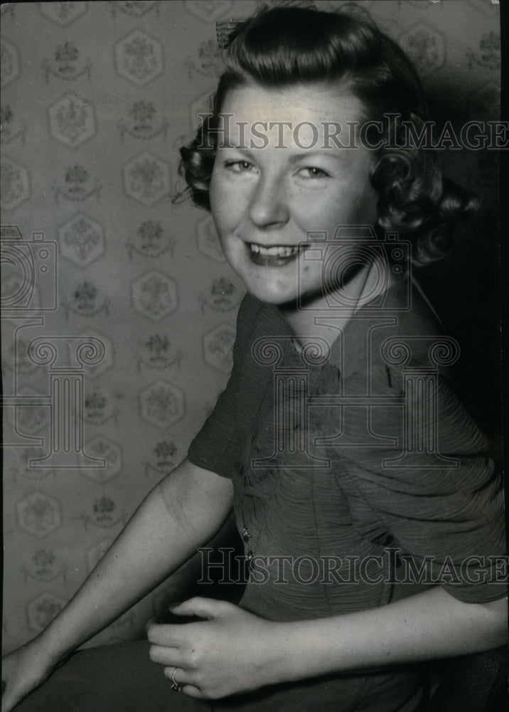 1930 Press Photo Washington Miss Janet Grayce Johnson - Historic Images