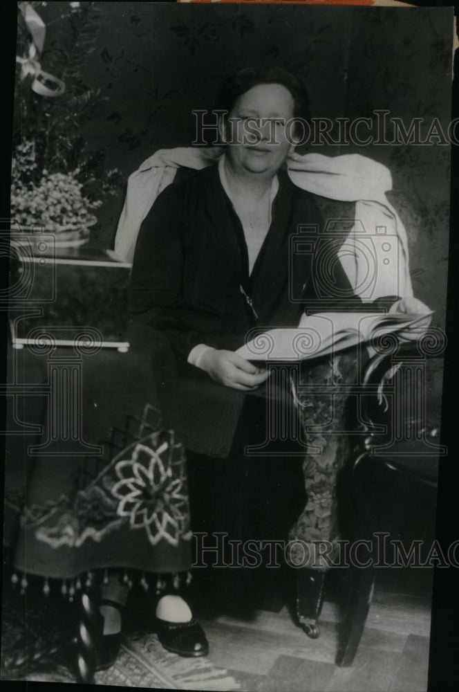 1926 Press Photo Frau Ebert President Germany - RRU25327 - Historic Images