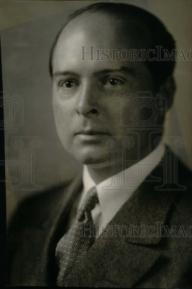 1927 Press Photo Leland Harrison Minister Stockholm - Historic Images