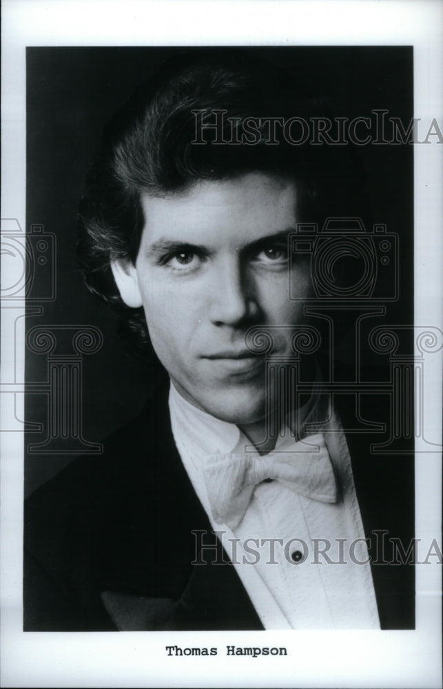 1990 Thomas Hampson American Lyric Baritone - Historic Images