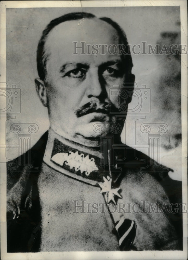 1935 General Erich Ludenorff - Historic Images