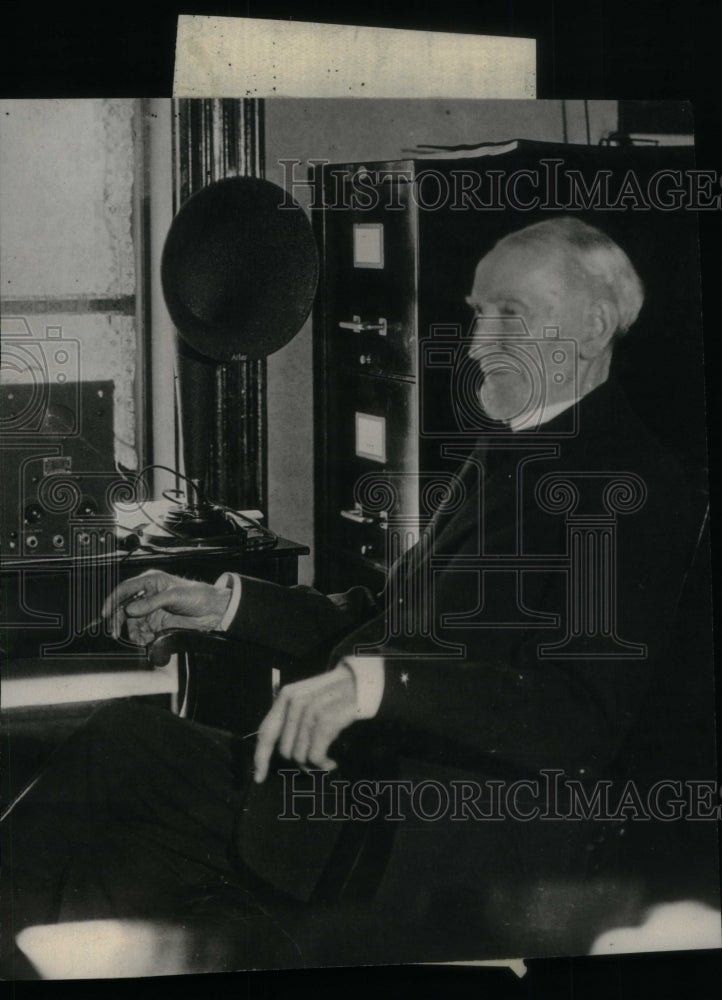 1924 Press Photo Joseph Cannon Speaker House Score Year - Historic Images