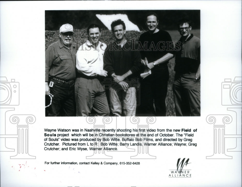 1995 Press Photo Field of Souls Project coming in Oct. - Historic Images