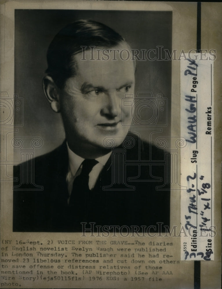 1976 Copy Photo of 1959 Photo of Evelyn Waugh - RRU26821 - Historic Images