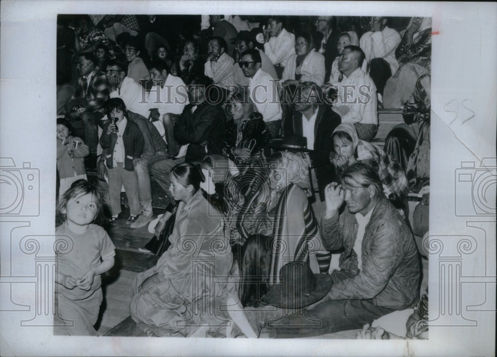 1966 Press Photo Navajo Elections - RRU26965 - Historic Images