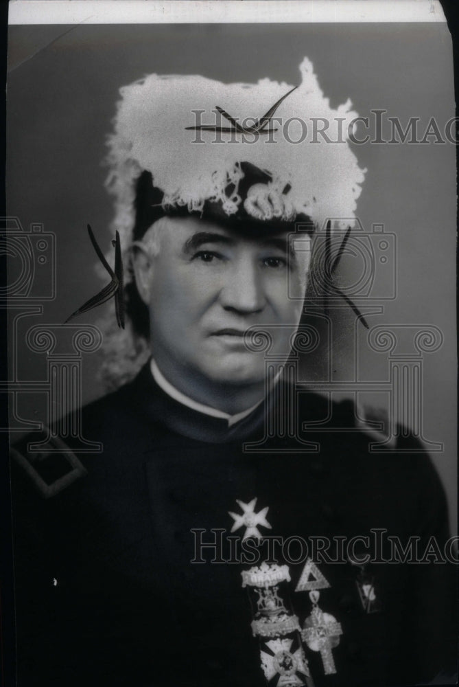 1950, Knights Templar Michigan Chairman - RRU27491 - Historic Images