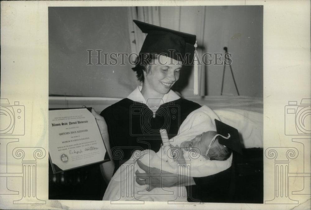 1963 Press Photo Julie Elizabeth David Alexander State - RRU27753 - Historic Images