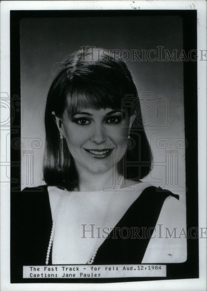 1984 Press Photo Margaret Jane Pauley TV Hostess NBC - RRU28089 - Historic Images