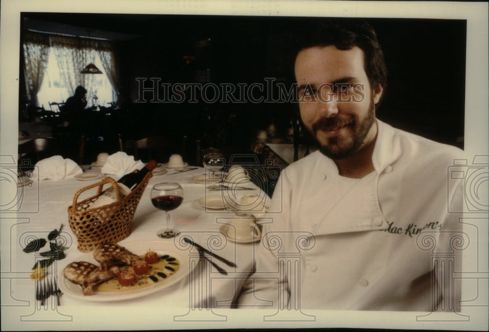 1983, Tom MacKinnon Chef - RRU28685 - Historic Images