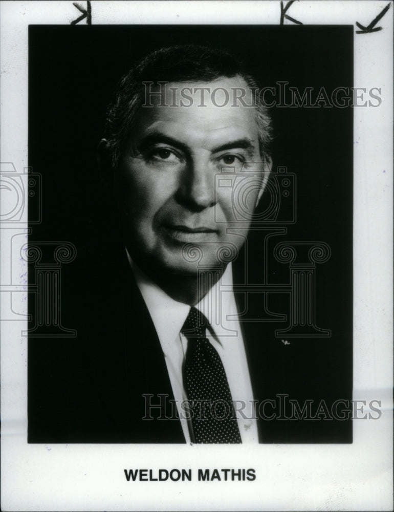 1987, Weldon Mathis Labor Leader Secretary - RRU28835 - Historic Images