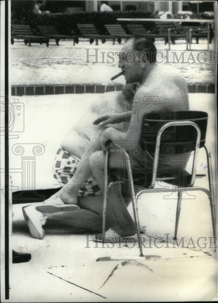 1972 Press Photo George Meany American Labor Leader - RRU28891 - Historic Images