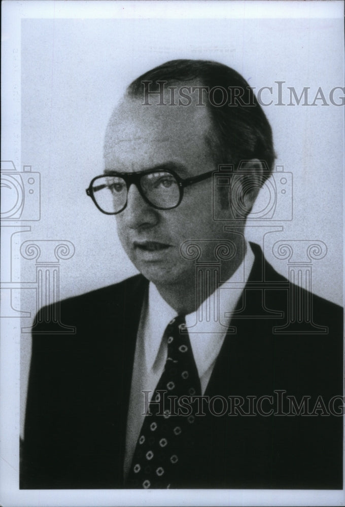 1977 Press Photo Ambassador Thomas Melady - Historic Images