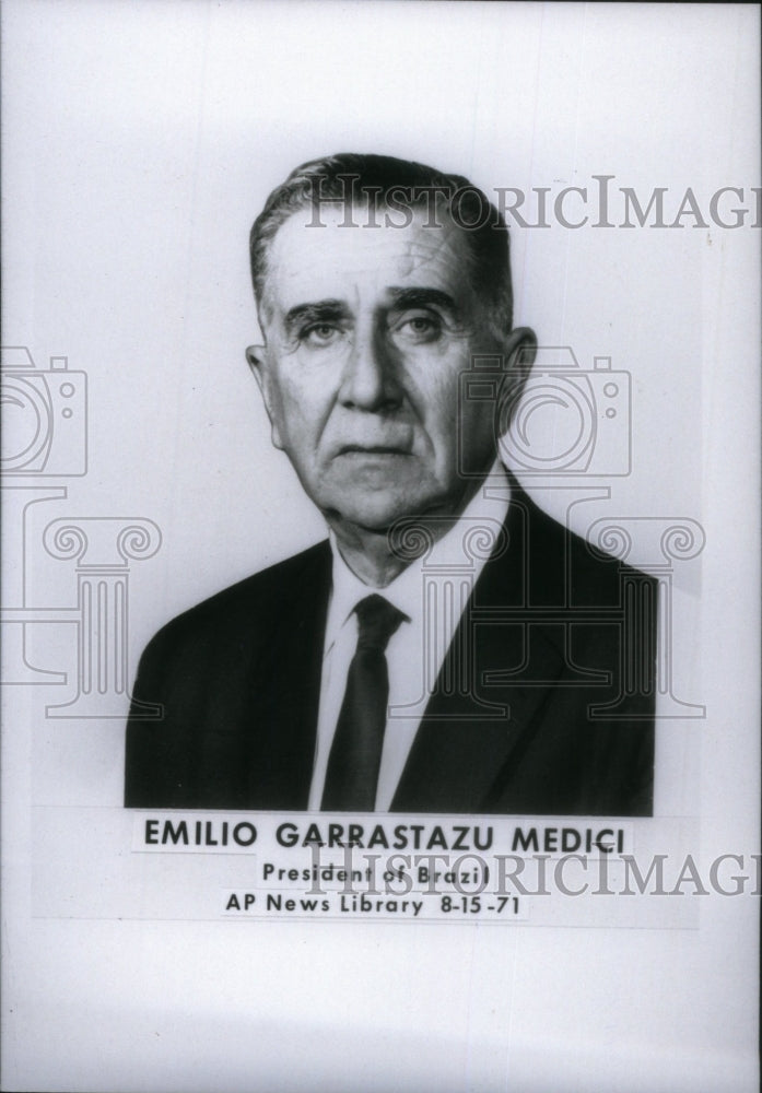 1971 Emilo Garrastazu Medici News AP - Historic Images