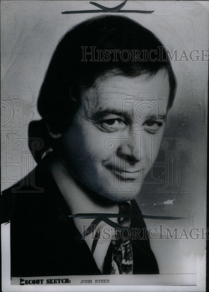 1973 Press Photo John Byner Comedian - Historic Images