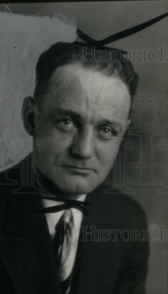 1930 Press Photo Jimmy Brady Detroit Manager - Historic Images
