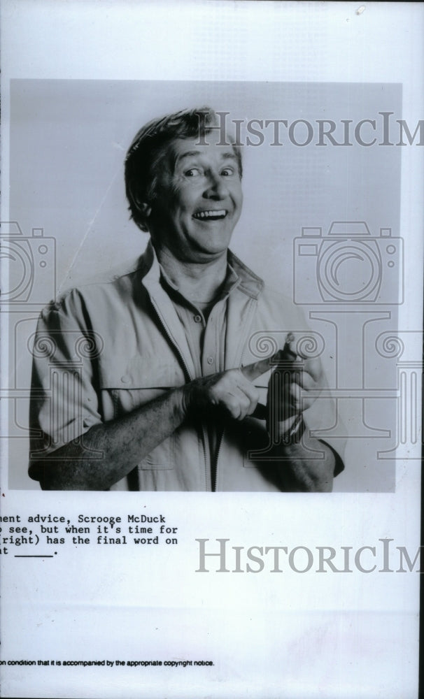 1987 Actor And Voice Over Actor Alan Young - Historic Images
