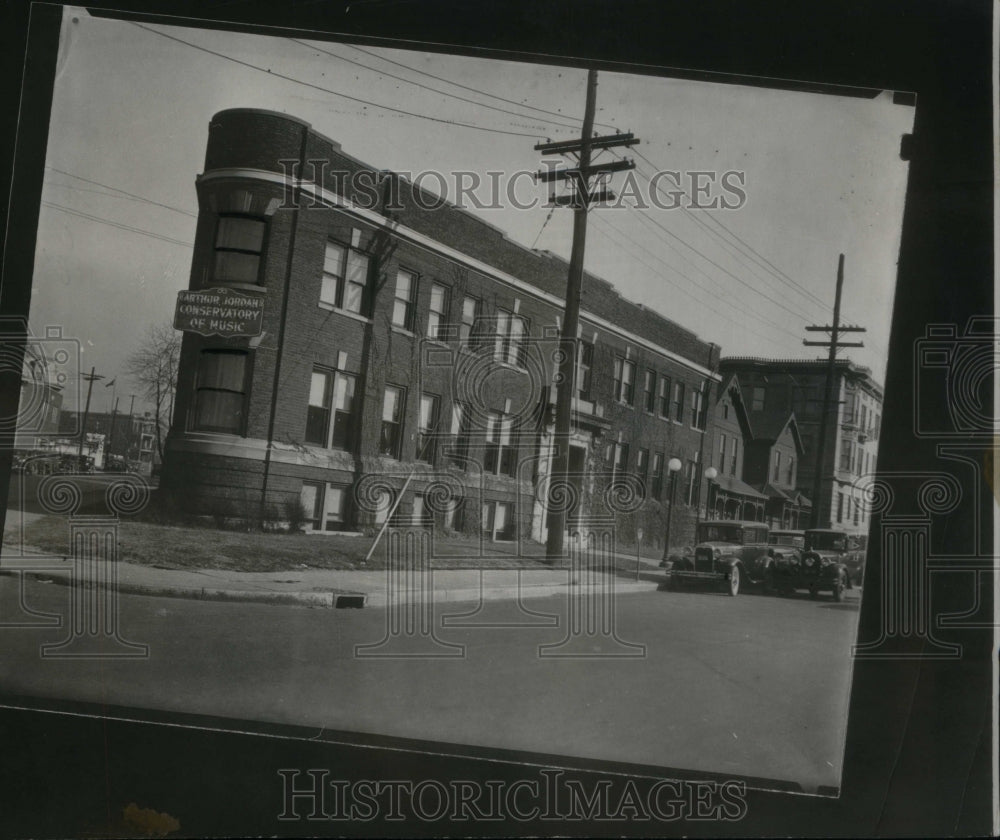 1934, School of Music which Rheta attended - RRU29505 - Historic Images